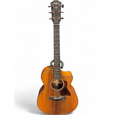 Used Taylor 724CE SATIN FINISHED KOA 12 String Acoustic Electric Guitar