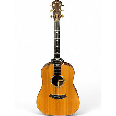 Used Taylor 810 WMB Natural Acoustic Electric Guitar