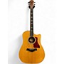 Used Taylor 810CE Natural Acoustic Electric Guitar Natural