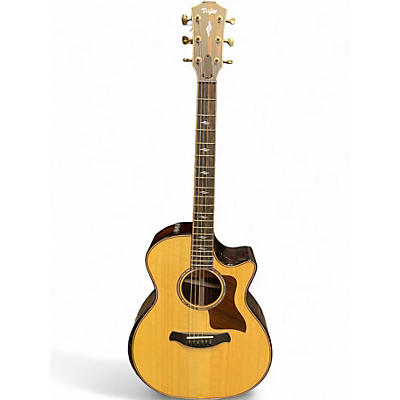 Used Taylor 814CE BUILDERS EDITION Natural Acoustic Electric Guitar