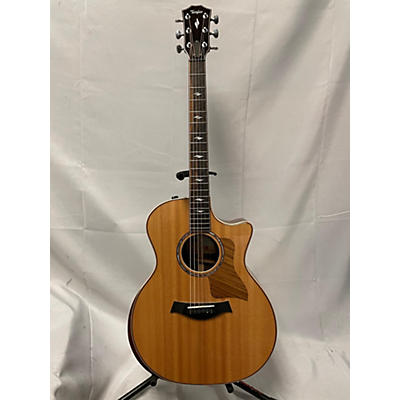 Taylor Used Taylor 814CE DLX Natural Acoustic Electric Guitar