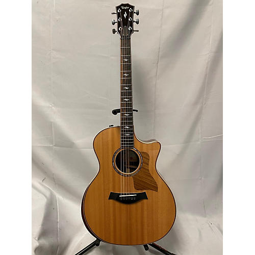 Taylor Used Taylor 814CE DLX Natural Acoustic Electric Guitar Natural