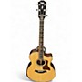 Used Taylor 814CE DLX Natural Acoustic Electric Guitar Natural
