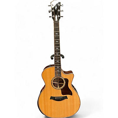 Taylor Used Taylor 814CE DLX V-Class Natural Acoustic Guitar