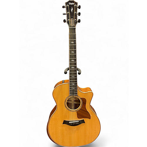 Used Taylor 814CE LTD Natural Acoustic Electric Guitar Natural