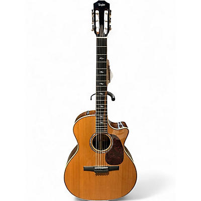 Used Taylor 814CE-N Natural Classical Acoustic Electric Guitar