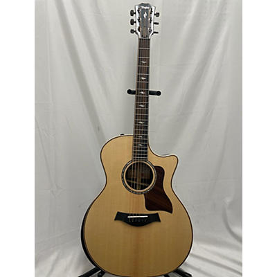 Taylor Used Taylor 814CE Natural Acoustic Electric Guitar