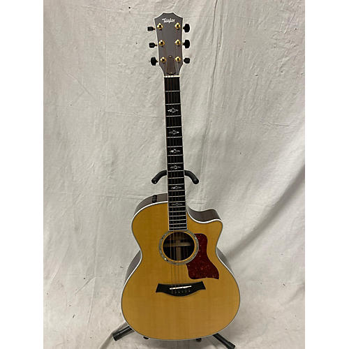 Taylor Used Taylor 814CE Natural Acoustic Electric Guitar Natural