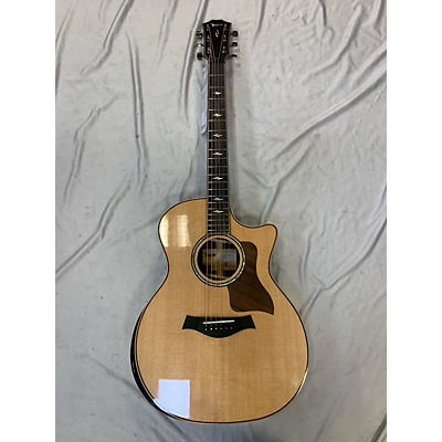 Taylor Used Taylor 814CE Natural Acoustic Electric Guitar