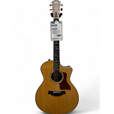 Taylor Used Taylor 814CE Natural Acoustic Electric Guitar