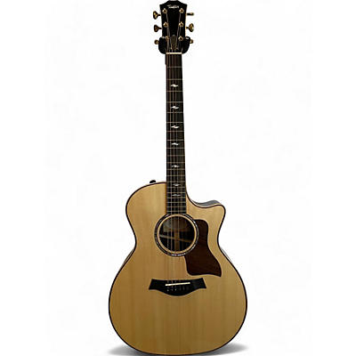 Taylor Used Taylor 814CE Natural Acoustic Electric Guitar