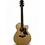 Used Taylor Used Taylor 814CE Natural Acoustic Electric Guitar Natural