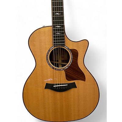 Taylor Used Taylor 814CE Natural Acoustic Electric Guitar