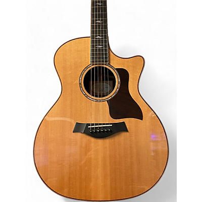 Used Taylor 814CE Natural Acoustic Electric Guitar