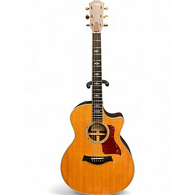 Used Taylor 814CE Natural Acoustic Electric Guitar