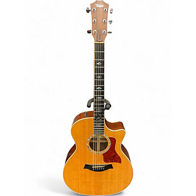 Used Taylor 814CE Natural Acoustic Electric Guitar