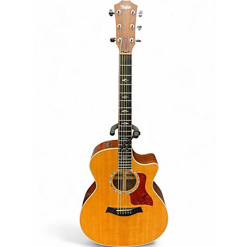 Used Taylor 814CE Natural Acoustic Electric Guitar Natural
