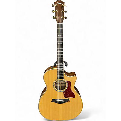 Used Taylor 814CE Natural Acoustic Electric Guitar