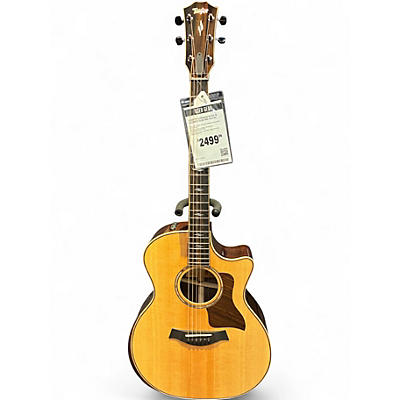 Used Taylor 814CE Natural Acoustic Electric Guitar