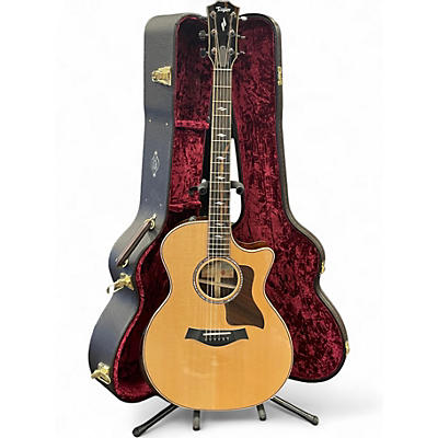 Used Taylor 814CE Natural Acoustic Electric Guitar