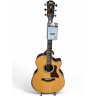 Used Taylor 814CE Natural Acoustic Electric Guitar