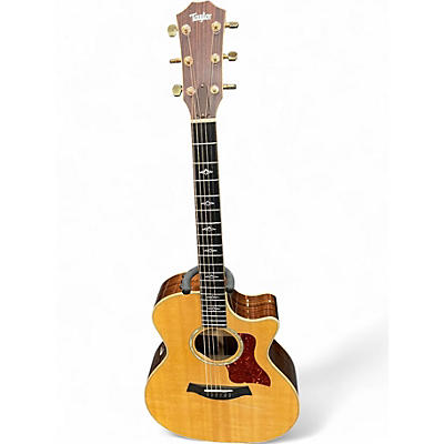 Used Taylor 814CE Natural Acoustic Electric Guitar