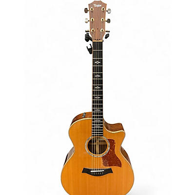 Used Taylor 814CE Natural Acoustic Electric Guitar