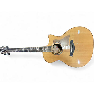 Used Taylor 814CE Natural Acoustic Electric Guitar