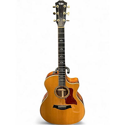 Used Taylor 814CE Natural Acoustic Electric Guitar