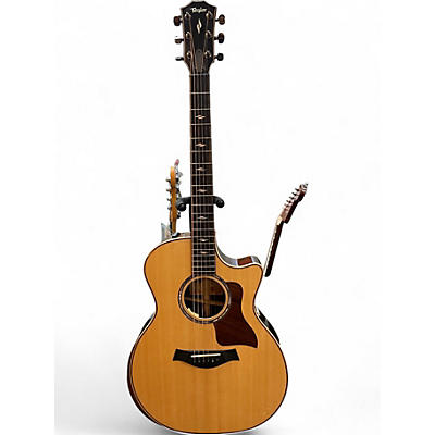 Used Taylor 814CE Natural Acoustic Electric Guitar