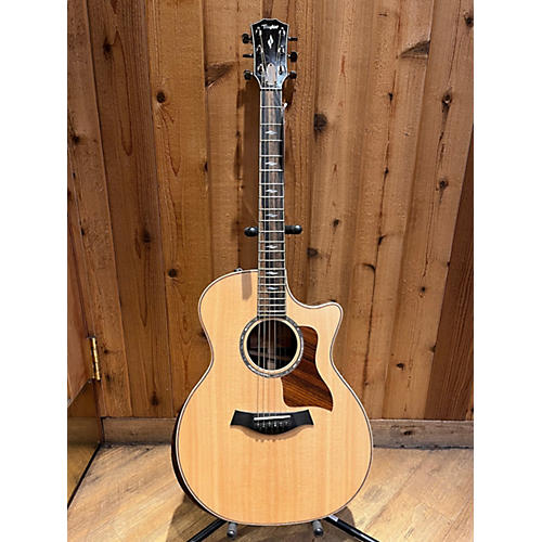 Taylor Used Taylor 814CE V-Class Natural Acoustic Guitar Natural