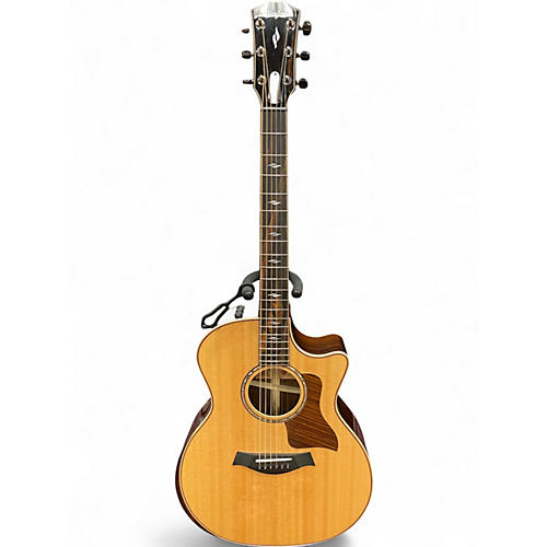 Used Taylor 814CE V-Class Natural Acoustic Guitar Natural