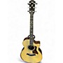 Used Taylor 814CE V-Class Natural Acoustic Guitar Natural