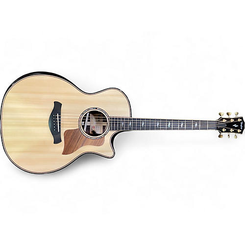 Taylor Used Taylor 814CE builders edition Natural Acoustic Guitar Natural