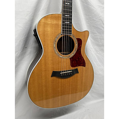 Taylor Used Taylor 814bce 25th Anniversary Natural Acoustic Electric Guitar