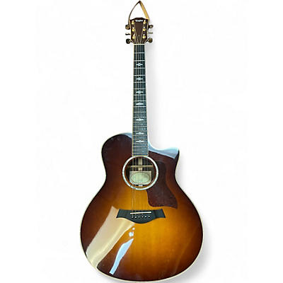 Used Taylor 816CE 2 Color Sunburst Acoustic Electric Guitar