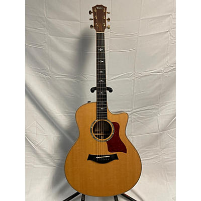 Taylor Used Taylor 816CE Natural Acoustic Electric Guitar