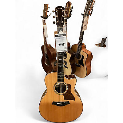 Used Taylor 816CE Natural Acoustic Electric Guitar