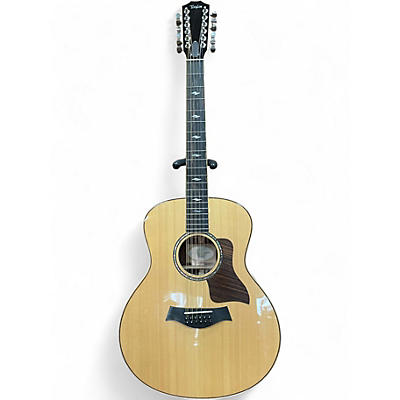 Used Taylor 856E Natural 12 String Acoustic Electric Guitar