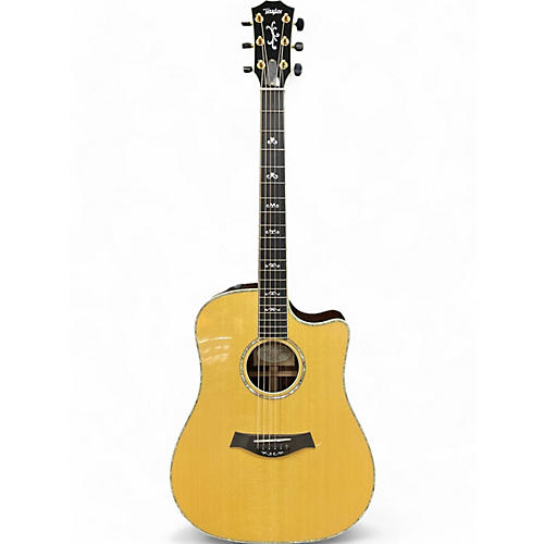 Taylor Used Taylor 910CE Natural Acoustic Electric Guitar Natural