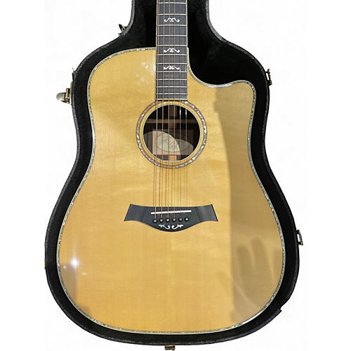 Used Taylor 910CE Natural Acoustic Electric Guitar Natural