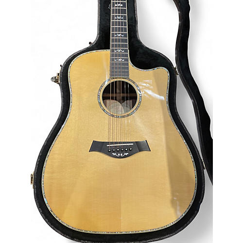 Used Taylor 910CE Natural Acoustic Electric Guitar Natural