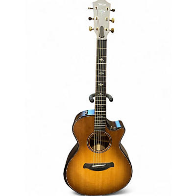Used Taylor 912CE BUILDERS EDITION Honey Burst Acoustic Electric Guitar