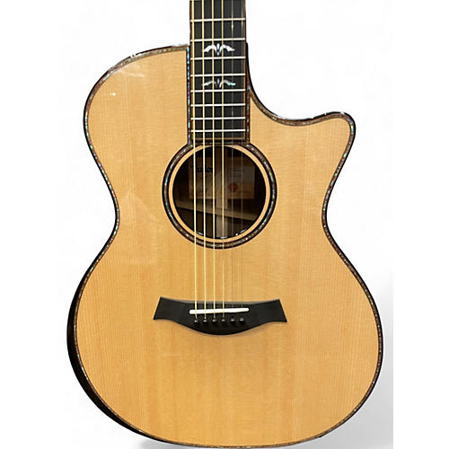 Taylor Used Taylor 914CE Ltd Bocote Natural Acoustic Electric Guitar Natural