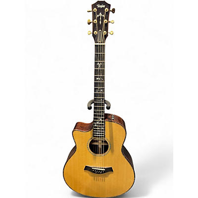 Used Taylor 916CE Left Handed Natural Acoustic Electric Guitar