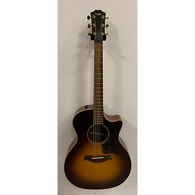 Taylor Used Taylor AD14CE Sunburst Acoustic Electric Guitar