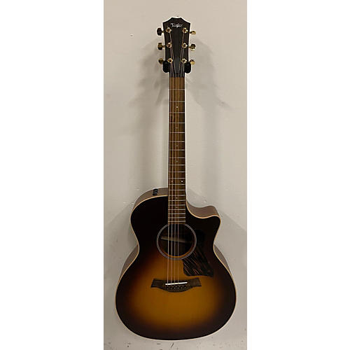 Taylor Used Taylor AD14CE Sunburst Acoustic Electric Guitar Sunburst