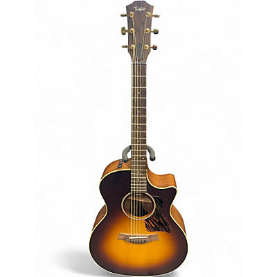 Used Taylor AD14CE Tobacco Sunburst Acoustic Electric Guitar