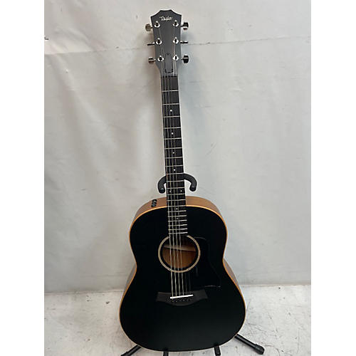 Taylor Used Taylor AD17e Blacktop Black Acoustic Electric Guitar Black