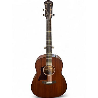 Used Taylor AD27EL Mahogany Acoustic Electric Guitar